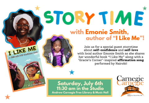 Storytime with Emonie Smith, author of "I Like Me"