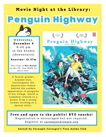 Movie Night: Penguin Highway