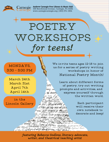 poetry workshop flyer