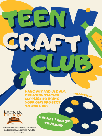 Teen Craft Club!