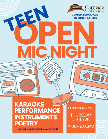 Teen Open Mic Night!