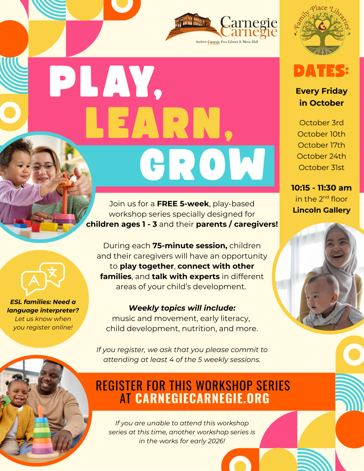 Play, Learn, Grow